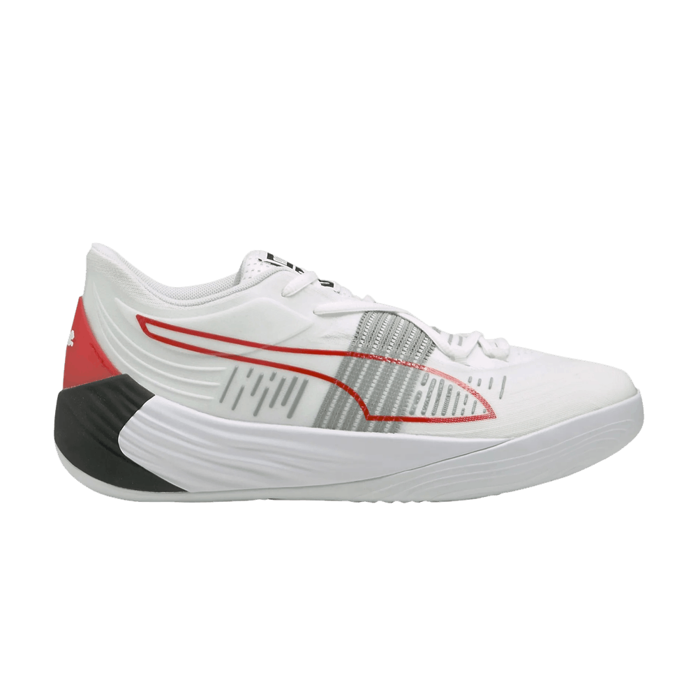 Puma Fusion Nitro 'White High Risk Red' 377532-04