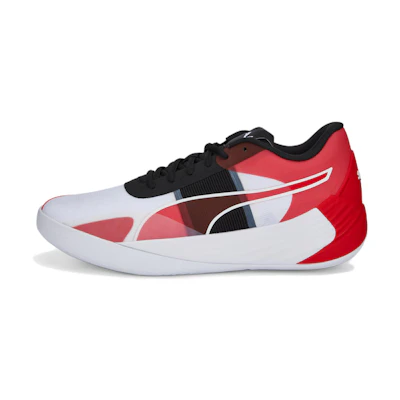 Puma Fusion Nitro Team 'White High Risk Red'
