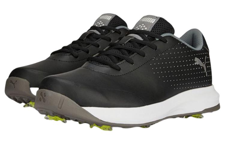 Lookbook PUMA Fusion Tech 舒適百搭 防滑耐磨 低幫 高爾夫球鞋 男款 黑色