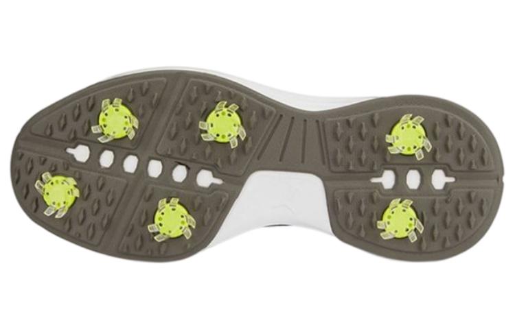 Shop PUMA Fusion Tech 舒適百搭 防滑耐磨 低幫 高爾夫球鞋 男款 黑色