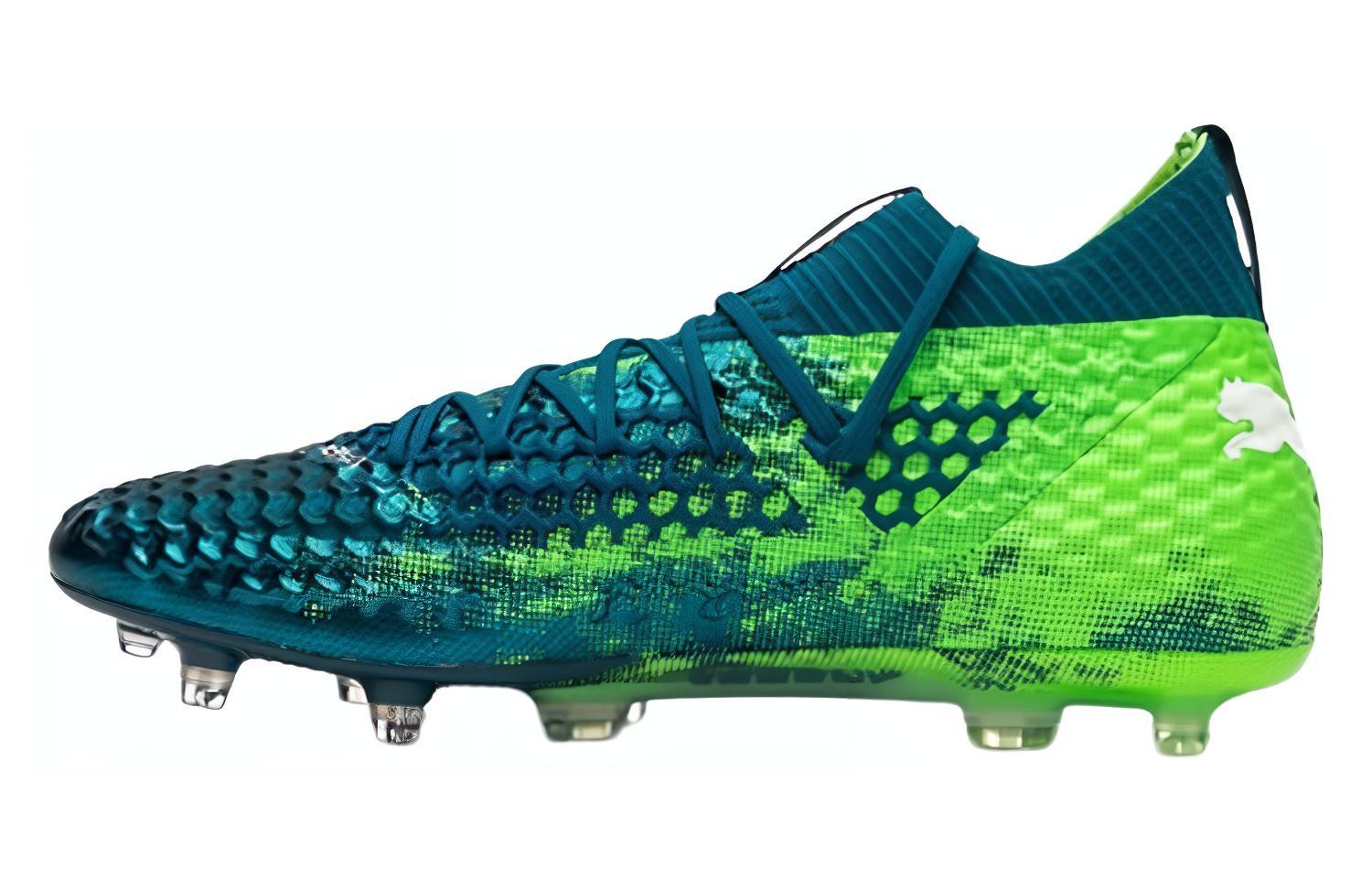 Puma Future 18.1 Netfit FG 'Deep Lagoon White'