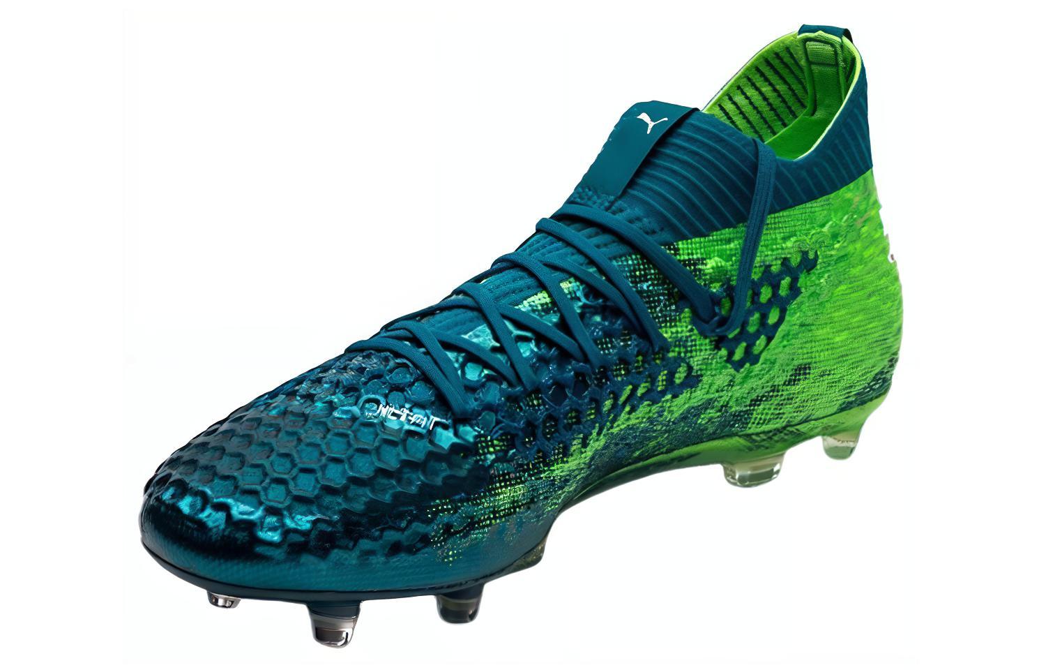 Puma Future 18.1 Netfit FG 'Deep Lagoon White' 圖 3