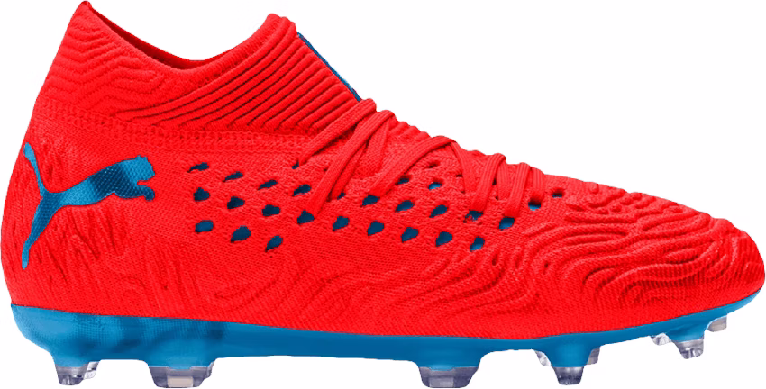 puma-future-19-1-netfit-fg-ag-red-blast-bleu-azur
