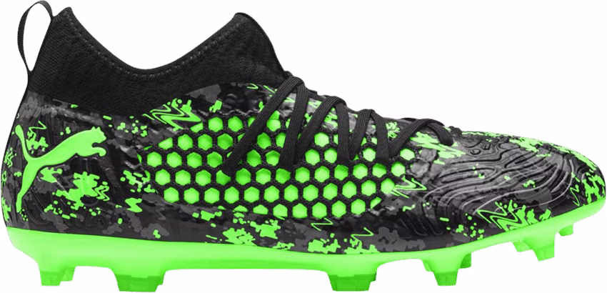 puma-future-19-3-netfit-fg-ag-black-green-gecko