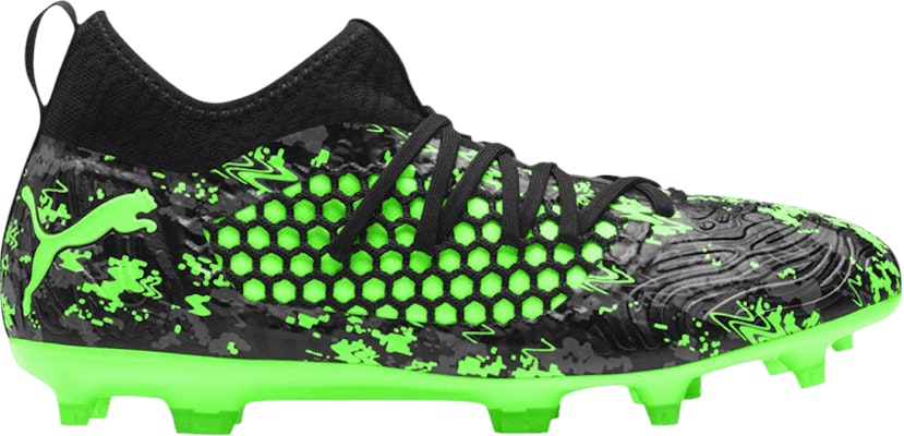 Puma Future 19.3 Netfit FG AG 'Black Green Gecko' 105539-04 Buy Puma Future 19.3 Netfit FG AG 'Black Green Gecko' 105539-04