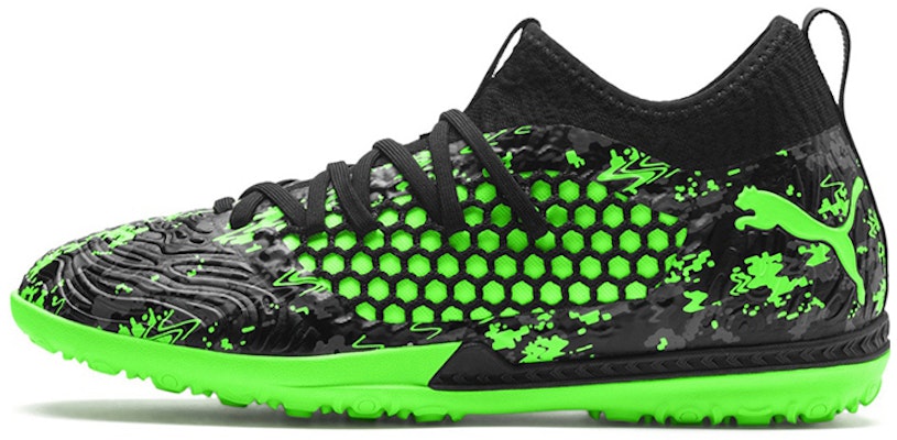 Puma Future 19.3 Netfit TT M Soccer Shoes Black/Green 105542-03 Buy Puma Future 19.3 Netfit TT M Soccer Shoes Black/Green 105542-03