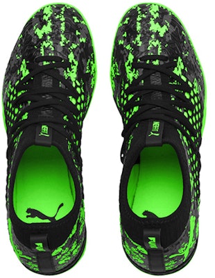 Puma Future 19.3 Netfit TT M Soccer Shoes Black/Green 105542-03 Lookbook Puma Future 19.3 Netfit TT M Soccer Shoes Black/Green 105542-03