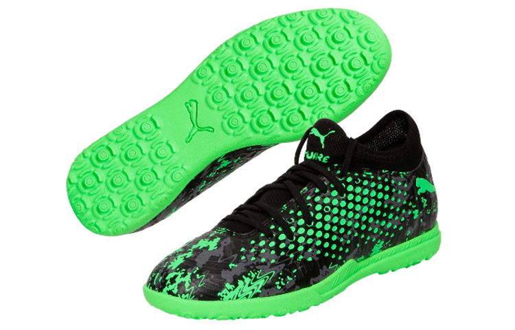 Lookbook Puma Future 19.4 TT Sneakers Zwart/Groen 105548-03