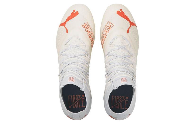 Lookbook PUMA First Mile 可回收環保系列 松軟場地 天然草地 防滑耐磨 足球鞋 男款 灰白色