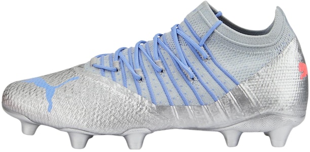 PUMA Future 1.4 Njr 稀有版 FG/AG 防滑耐磨 人工草地足球鞋 銀藍紅 Buy PUMA Future 1.4 Njr 稀有版 FG/AG 防滑耐磨 人工草地足球鞋 銀藍紅