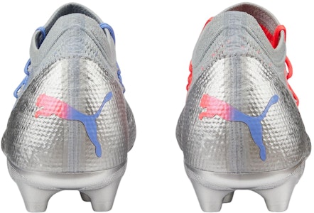 PUMA Future 1.4 Njr 稀有版 FG/AG 防滑耐磨 人工草地足球鞋 銀藍紅 Purchase PUMA Future 1.4 Njr 稀有版 FG/AG 防滑耐磨 人工草地足球鞋 銀藍紅