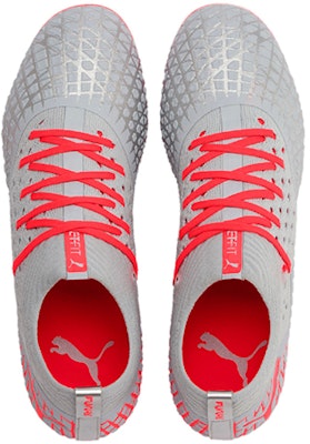 Puma Future 4.2 Netfit MG 多場地足球鞋 灰紅色 Lookbook Puma Future 4.2 Netfit MG 多場地足球鞋 灰紅色