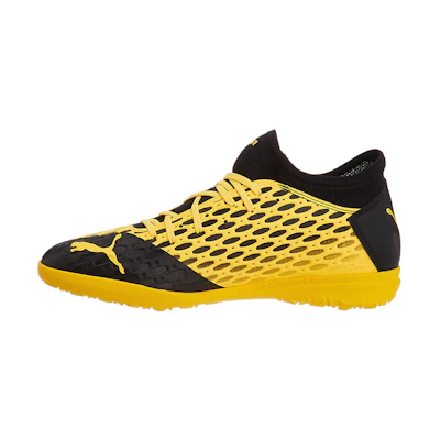 Puma Future 5.4 TT Soccer Cleats Black/Yellow