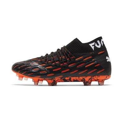 Puma Future 6.1 Netfit FG AG 'Black Shocking Orange'