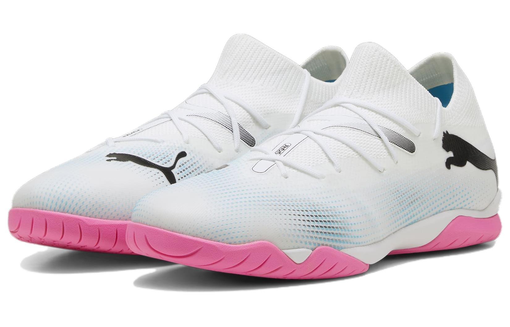 Shop Puma Future 7 Match It ''Bianco Blu Rosa'' 107721-01