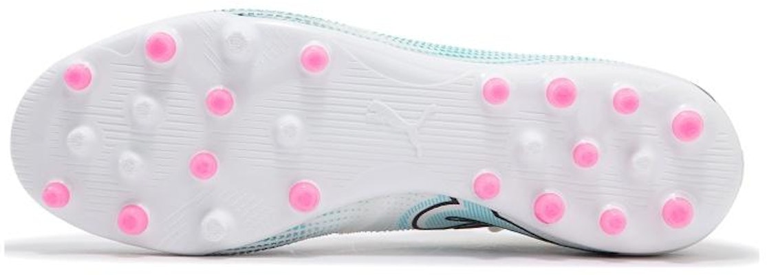Puma Future 7 Match MG Cleats 'White Blue Pink' 107719-01 Cheap Puma Future 7 Match MG Cleats 'White Blue Pink' 107719-01