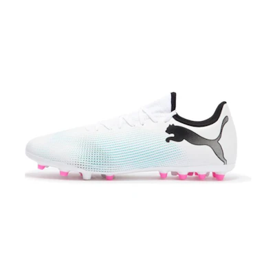 Puma Future 7 Play MG Cleats 'White Blue Pink'