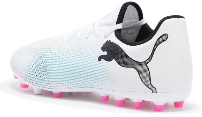 Puma Future 7 Play MG Cleats 'White Blue Pink' 107725-01 Purchase Puma Future 7 Play MG Cleats 'White Blue Pink' 107725-01