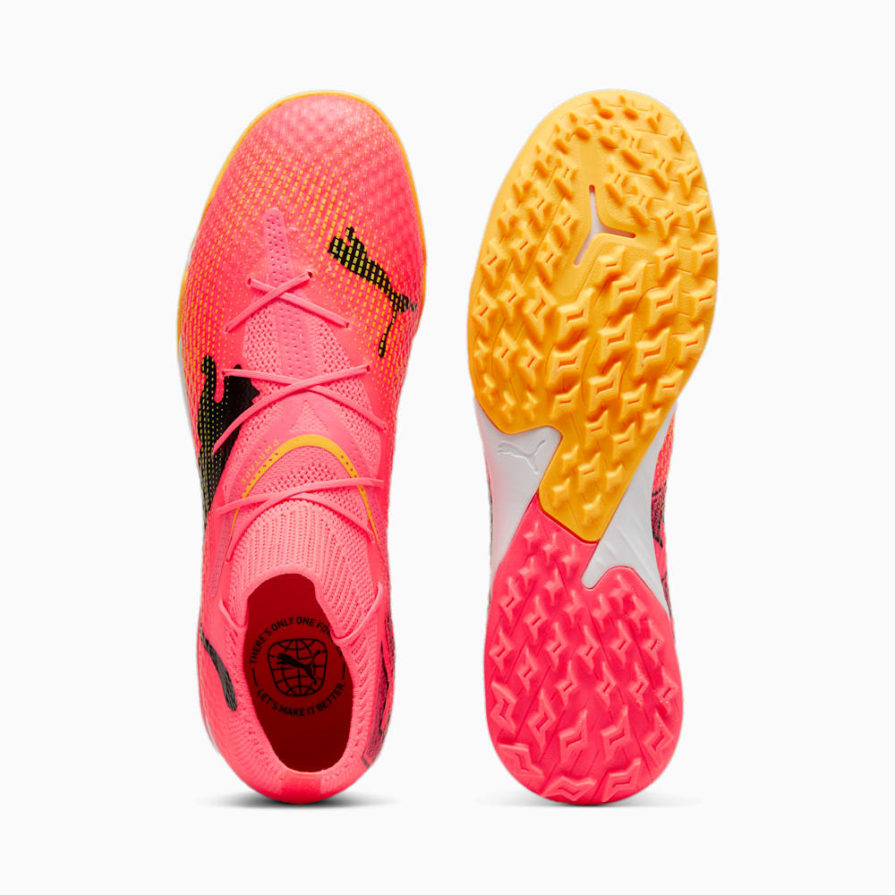 Shop PUMA FUTURE 7 Pro Cage 足球鞋 日落光輝-黑色-陽光流 107710-04