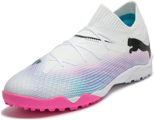 PUMA Future 7 PRO CAGE 防滑耐磨減震 足球鞋 男款 白粉黑 Lookbook PUMA Future 7 PRO CAGE 防滑耐磨減震 足球鞋 男款 白粉黑