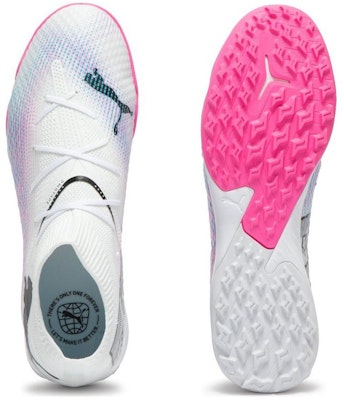 PUMA Future 7 PRO CAGE 防滑耐磨減震 足球鞋 男款 白粉黑 Details for PUMA Future 7 PRO CAGE 防滑耐磨減震 足球鞋 男款 白粉黑