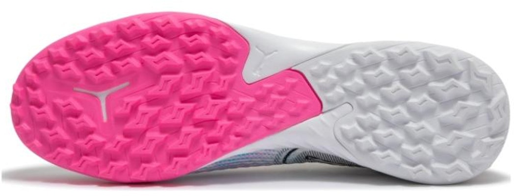 PUMA Future 7 PRO CAGE 防滑耐磨減震 足球鞋 男款 白粉黑 Cheap PUMA Future 7 PRO CAGE 防滑耐磨減震 足球鞋 男款 白粉黑