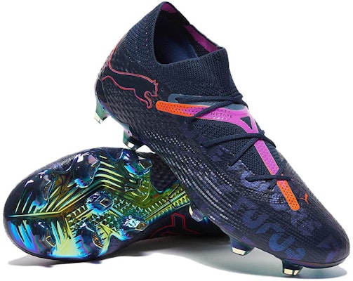 Puma Future 7 Ultimate FG/AG Soccer Cleats 'Navy Pink Red' 107834-01 Shop Puma Future 7 Ultimate FG/AG Soccer Cleats 'Navy Pink Red' 107834-01