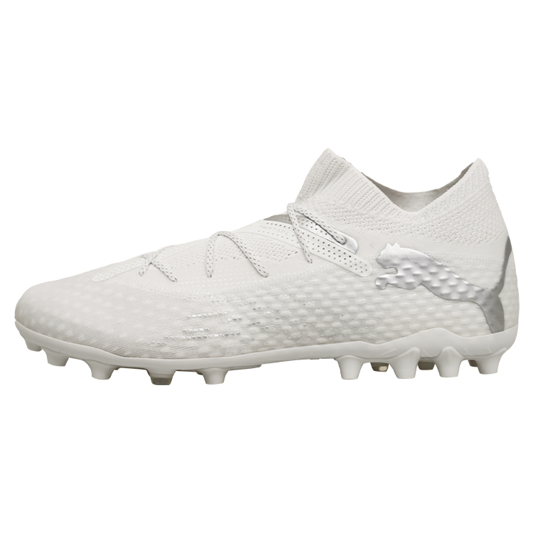 Puma FUTURE 7 ULTIMATE MG White Soccer Cleats Comfortable & Durable. 107922-04