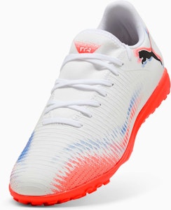 彪马Future 8 Play TT足球鞋 白色/黑色/荧光红 108605-01 Details for 彪马Future 8 Play TT足球鞋 白色/黑色/荧光红 108605-01