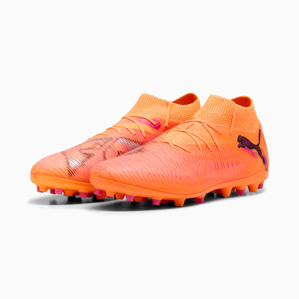 Order Puma Future 8 Pro MG Botas de Fútbol Heat Fire/Negro/Ravish 108590-03