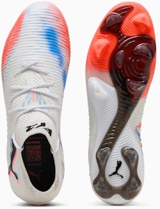 Puma Future 8 Ultimate FG Sepatu Bola Putih/Hitam/Merah Menyala. 108581-01 Shop Puma Future 8 Ultimate FG Sepatu Bola Putih/Hitam/Merah Menyala. 108581-01