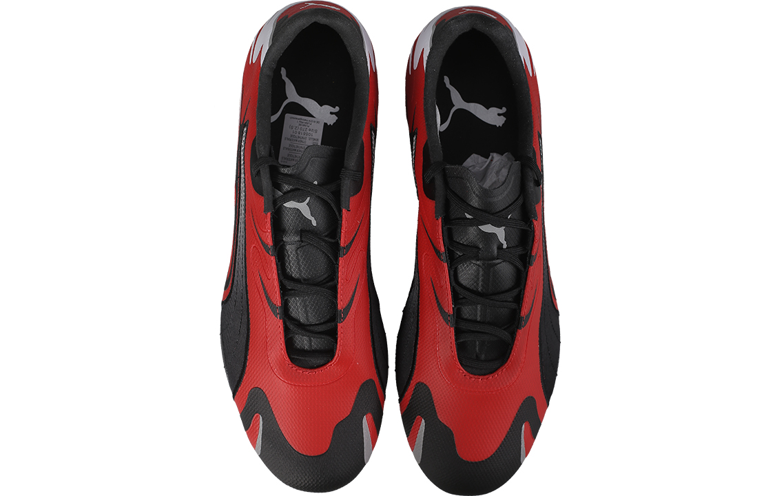 Shop プーマ フューチャー FG レッド/ブラック 105818-01