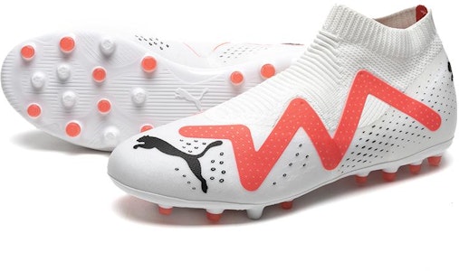 PUMA Future Match + LL MG 人工草皮 防滑耐磨 足球鞋 男款 白紅黑 Order PUMA Future Match + LL MG 人工草皮 防滑耐磨 足球鞋 男款 白紅黑