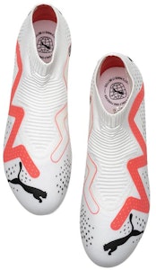 PUMA Future Match + LL MG 人工草皮 防滑耐磨 足球鞋 男款 白紅黑 Lookbook PUMA Future Match + LL MG 人工草皮 防滑耐磨 足球鞋 男款 白紅黑