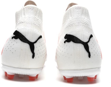 PUMA Future Match + LL MG 人工草皮 防滑耐磨 足球鞋 男款 白紅黑 Shop PUMA Future Match + LL MG 人工草皮 防滑耐磨 足球鞋 男款 白紅黑