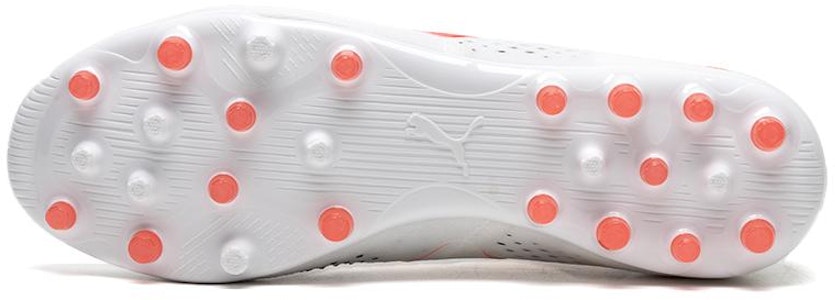 PUMA Future Match + LL MG 人工草皮 防滑耐磨 足球鞋 男款 白紅黑 Purchase PUMA Future Match + LL MG 人工草皮 防滑耐磨 足球鞋 男款 白紅黑