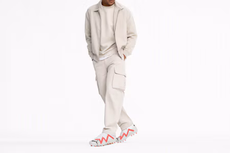 Order PUMA Future Match Mg 人造草皮足球鞋短釘 減震耐磨透氣 足球鞋 男款 白紅色