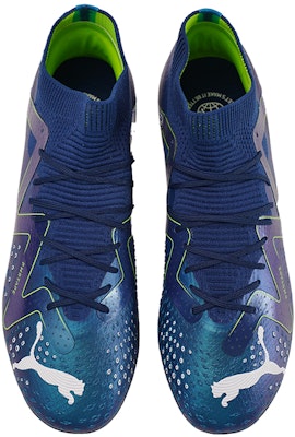 PUMA Future MG 專業舒適穩定 足球鞋 男款 深藍色 Lookbook PUMA Future MG 專業舒適穩定 足球鞋 男款 深藍色