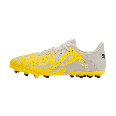Puma Future Play MG CMFT Lightweight Cleats 'Yellow Grey'
