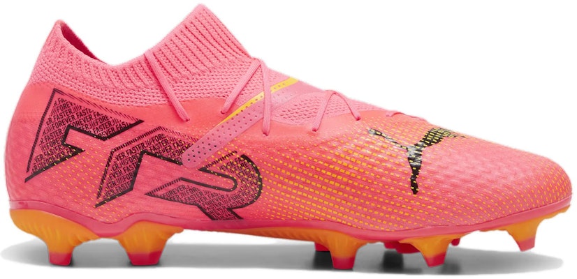 PUMA Future 7 PRO FG/AG 人造草坪 減震耐磨 足球鞋 男款 粉黑 Order PUMA Future 7 PRO FG/AG 人造草坪 減震耐磨 足球鞋 男款 粉黑