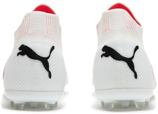 PUMA Future Pro MG 複合場地 舒適 減震防滑耐磨 足球鞋 男款 白粉色 Purchase PUMA Future Pro MG 複合場地 舒適 減震防滑耐磨 足球鞋 男款 白粉色