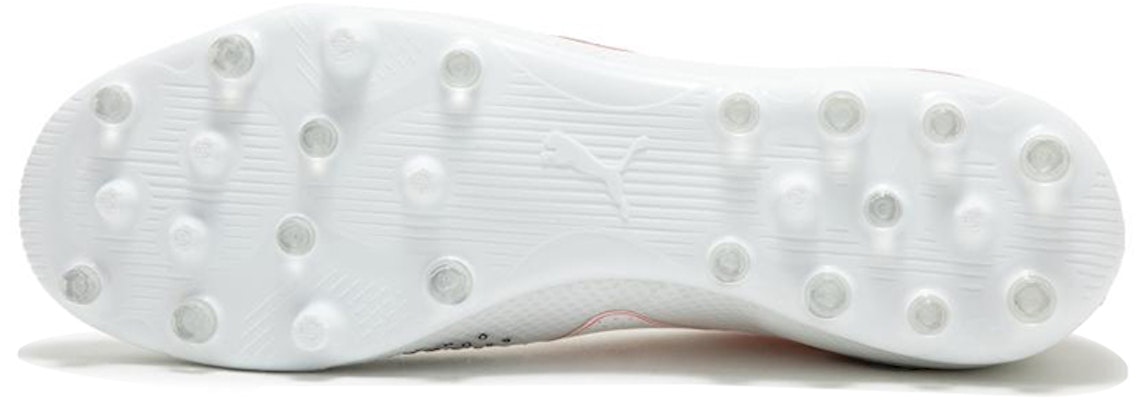 PUMA Future Pro MG 複合場地 舒適 減震防滑耐磨 足球鞋 男款 白粉色 Sizing PUMA Future Pro MG 複合場地 舒適 減震防滑耐磨 足球鞋 男款 白粉色