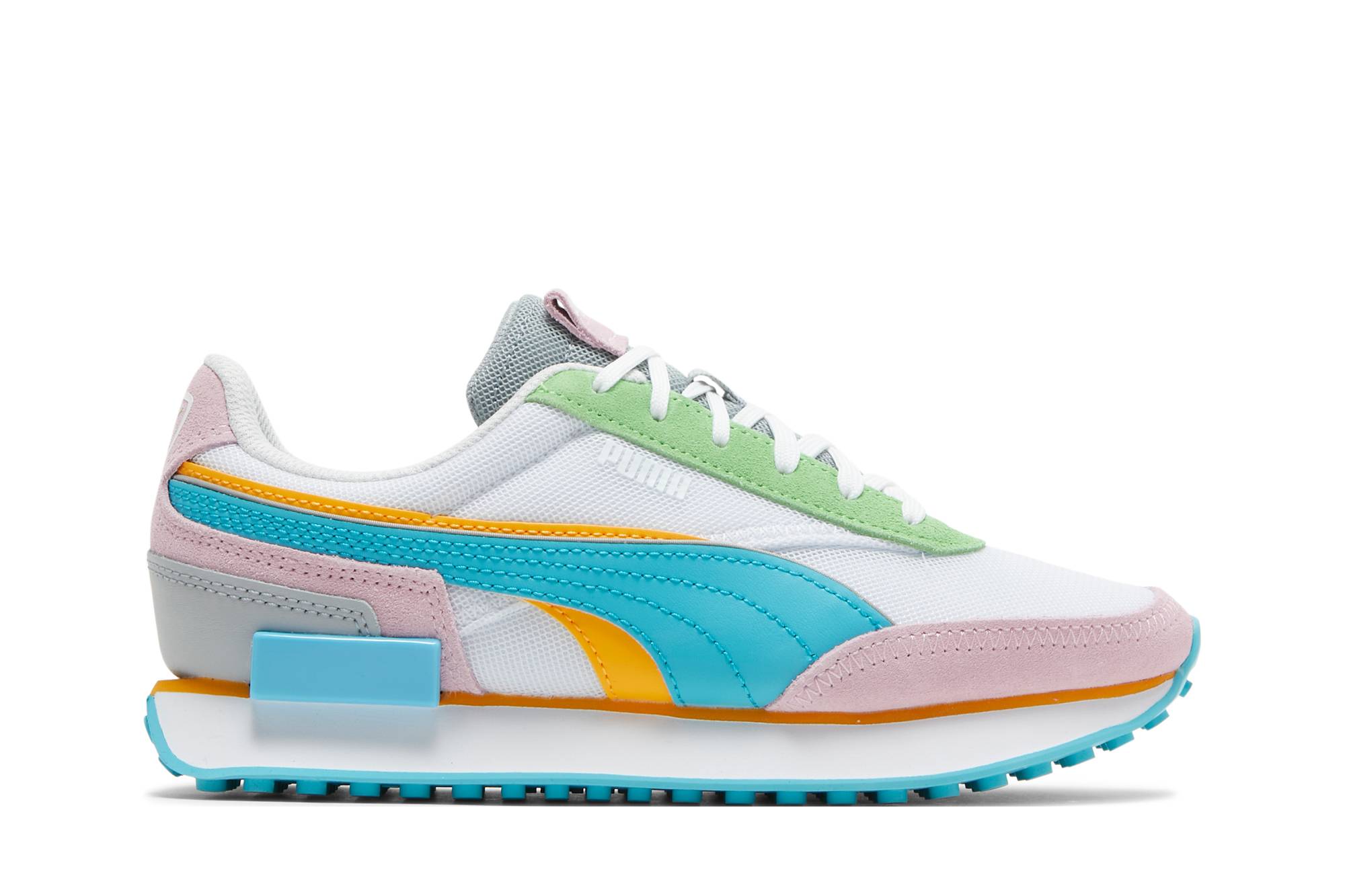 (Women) Puma Future Rider 'Double - White Pink Lady'  382281-01