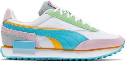 (Women) Puma Future Rider 'Double - White Pink Lady' 382281-01 (Women) Puma Future Rider 'Double - White Pink Lady' 382281-01