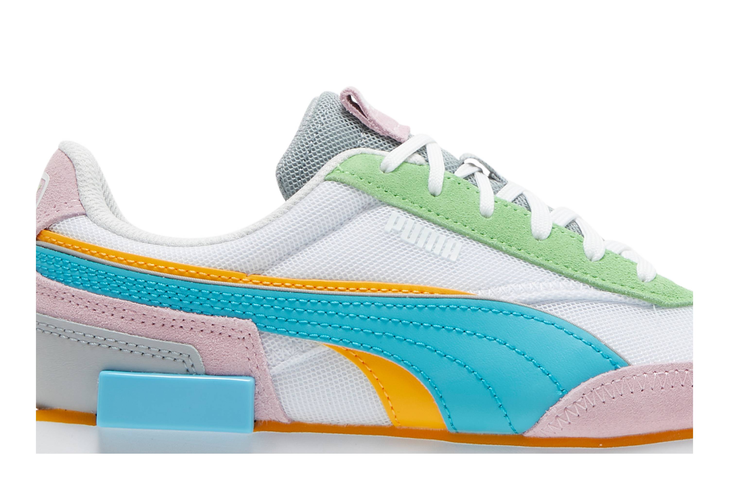 Order (W) Puma Future Rider '双色 - 白色粉红女士款' 382281-01