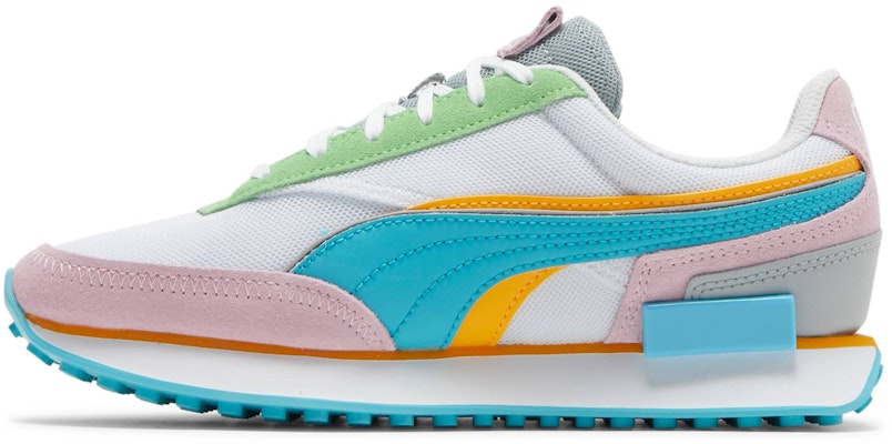 (Women) Puma Future Rider 'Double - White Pink Lady' 382281-01 Lookbook (Women) Puma Future Rider 'Double - White Pink Lady' 382281-01