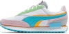(W) Puma Future Rider 'Double - Putih Pink Lady' 382281-01