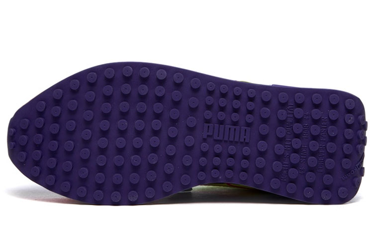 Puma Future Rider 'Green Purple Pink Patchwork' 圖 4