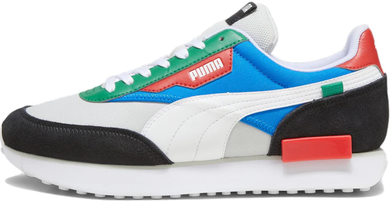PUMA Future Rider New Core 防滑耐磨 低筒 生活休閒鞋 男款 灰黑藍 Buy PUMA Future Rider New Core 防滑耐磨 低筒 生活休閒鞋 男款 灰黑藍