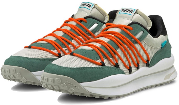 彪马Lace Rider Pop低帮灰色休闲鞋 375957-02 Lookbook 彪马Lace Rider Pop低帮灰色休闲鞋 375957-02